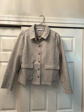 Croft & Barrow Wool-Like Cropped Jacket - NWT, size XXL